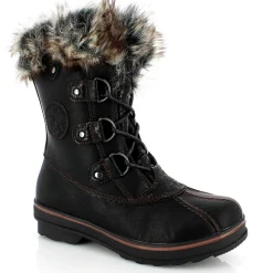 Femme Kimberfeel Bottes^Bottes Fourrées Emmy noires