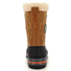 Bottes Fourrées Ethan beige/noir-Kimberfeel Online