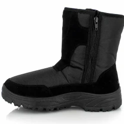 Bottes fourrées Luca noires-Kimberfeel Discount
