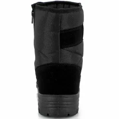 Bottes fourrées Luca noires-Kimberfeel Discount