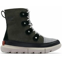 Femme Sorel Bottes^Bottes lifestyle Explorer Ii Joan Felt Wp grises