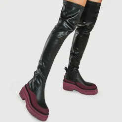 Bottes Rosie noir/rose-Liu-Jo Sale