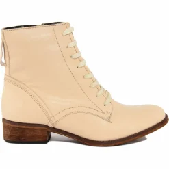 Bottines à lacets en Cuir marron-Lab78 Outlet