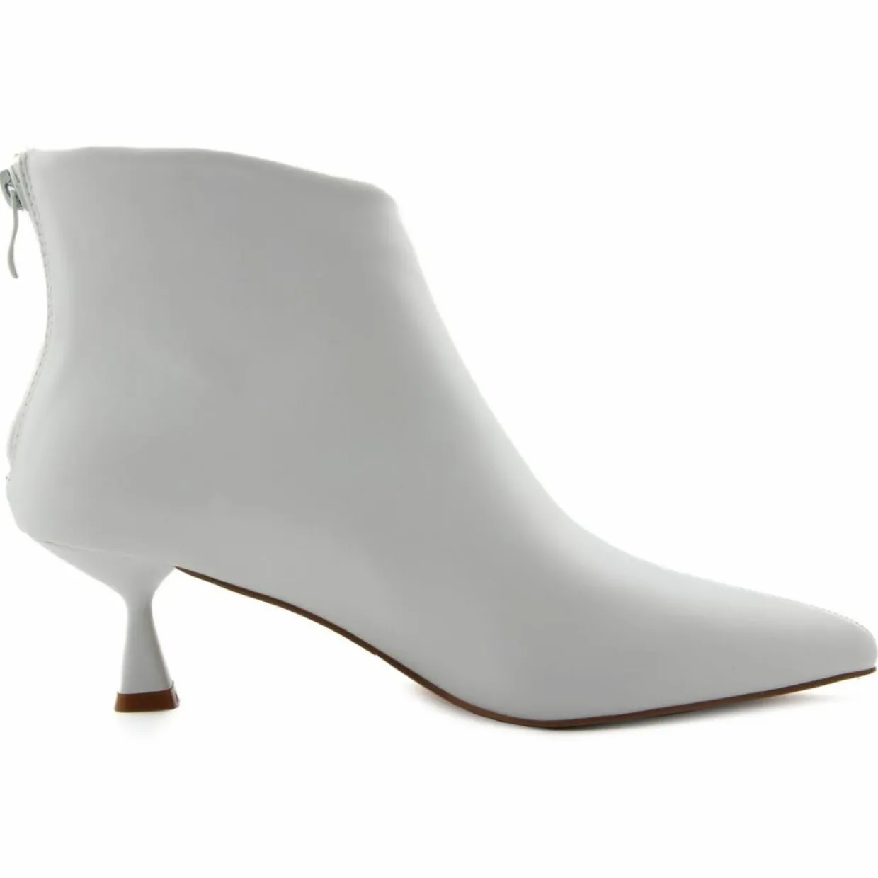 Femme Lab78 Bottines^Bottines à talon blanches - Talon 5 cm