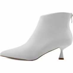 Femme Lab78 Bottines^Bottines à talon blanches - Talon 5 cm