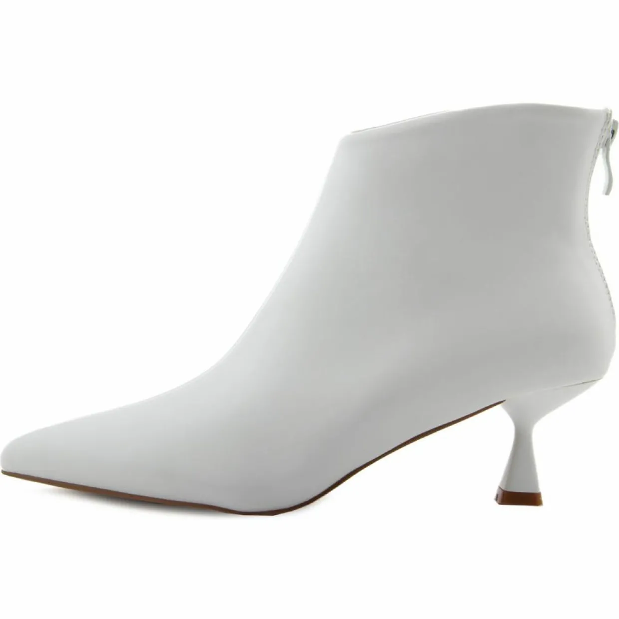 Femme Lab78 Bottines^Bottines à talon blanches - Talon 5 cm