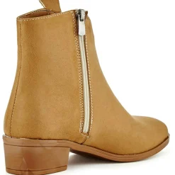 Femme Lab78 Bottines^Bottines à talon Clara beiges - Talon 12 cm