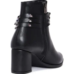 Femme Lab78 Bottines^Bottines à talon Clotilde noires - Talon 6 cm