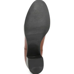 Bottines à talon en Cuir Jade marron - Talon 6 cm-Lab78 Online