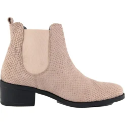 Bottines à talon en Cuir Joy beiges-Lab78 Outlet