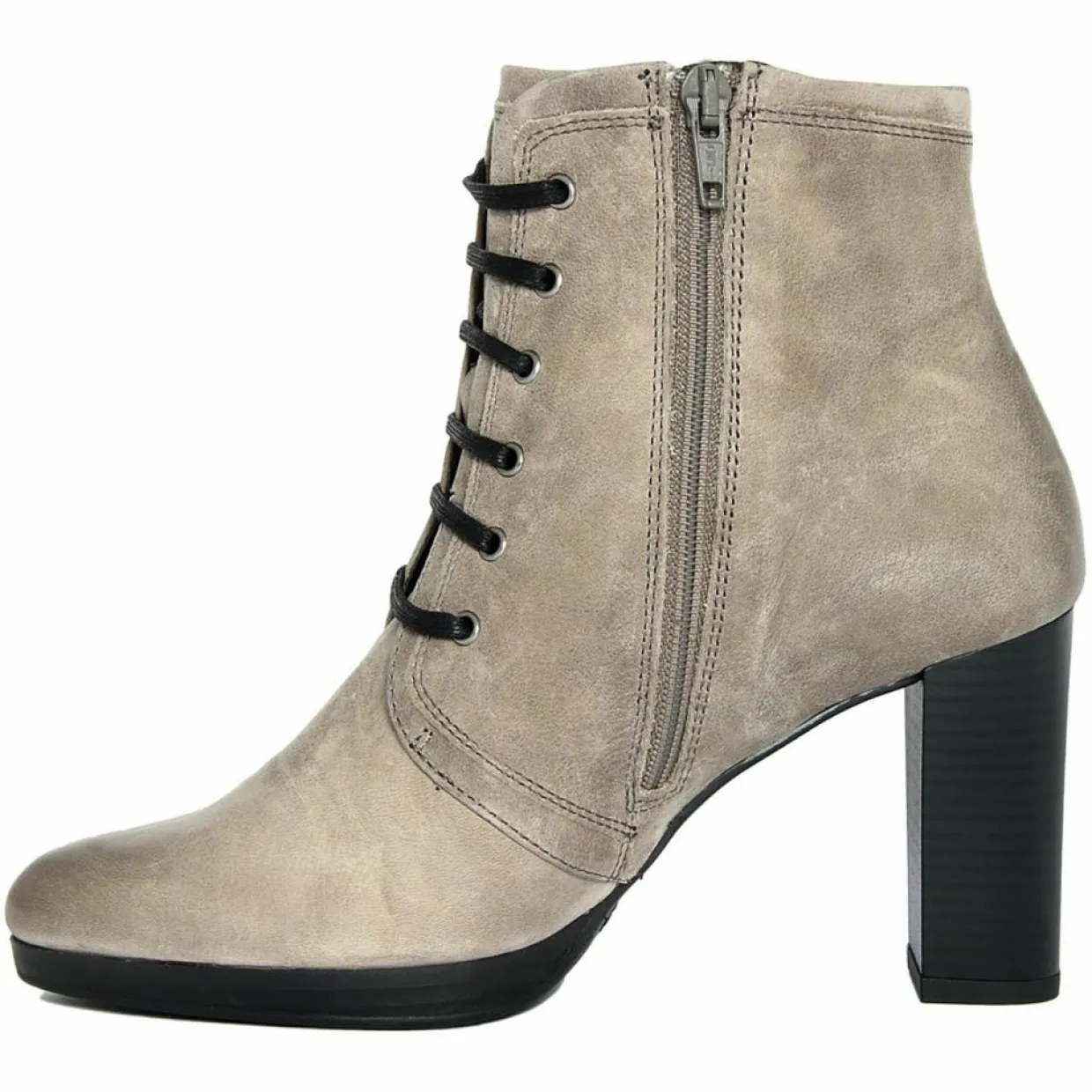 Bottines à talon en Cuir phoque - Talon 8 cm-Lab78 New