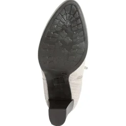 Bottines à talon en Velours de Cuir Vivi castor - Talon 8.5 cm-Lab78
