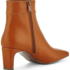 Femme Lab78 Bottines^Bottines à talon Ester cognac - Talon 6 cm