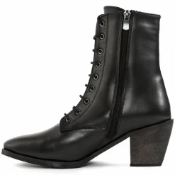 Bottines à talon noires - Talon 7 cm-Lab78 Clearance