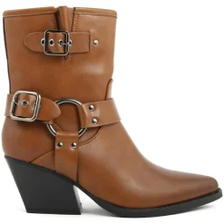Femme Lab78 Bottines^Bottines à talon Pauline camel - Talon 7 cm