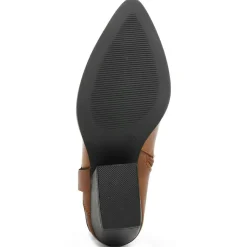 Femme Lab78 Bottines^Bottines à talon Pauline camel - Talon 7 cm