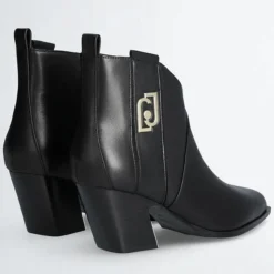 Bottines Belinda en Cuir noires-Liu-Jo Outlet
