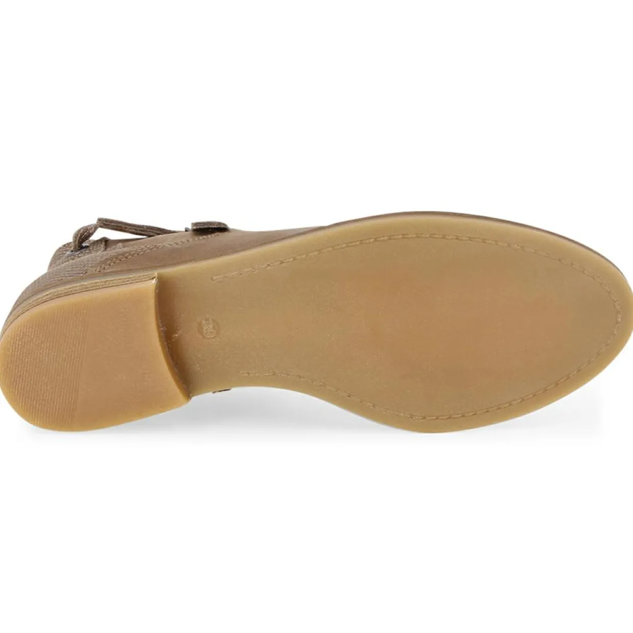 Bottines Bi-matière en Cuir lisse Stila Mix beige foncé-Palladium Discount