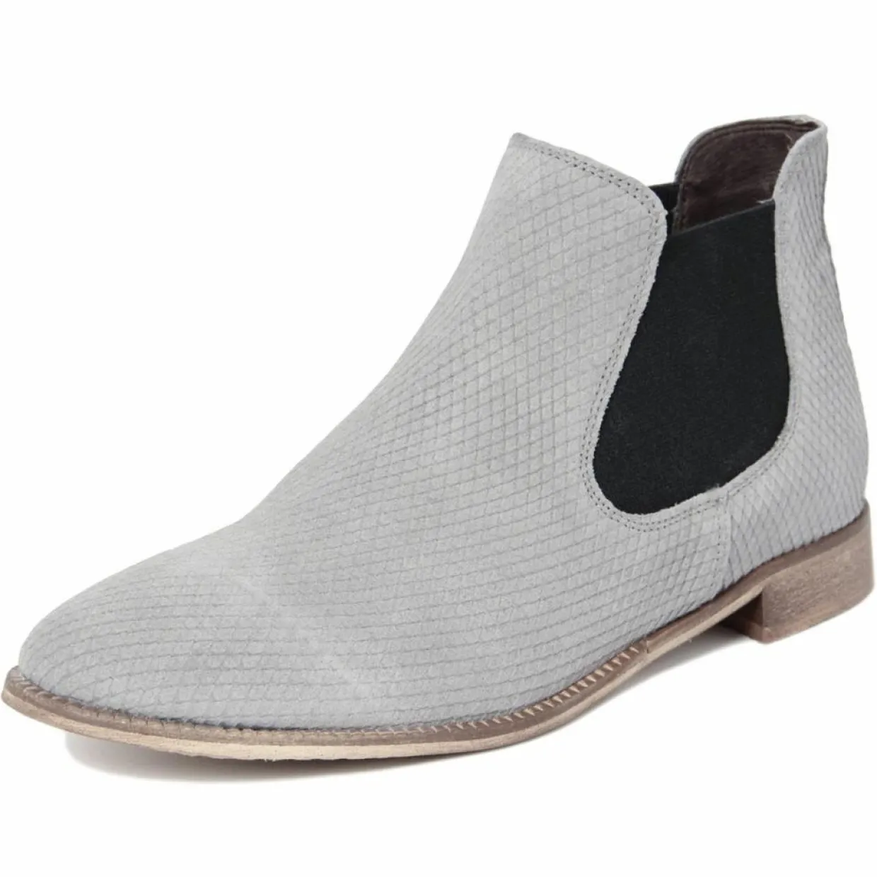 Bottines chelsea gris colombe-Lab78 Discount