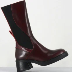 Femme E8 By Miista Bottines^Bottines en Cuir & Textile flavia bordeaux