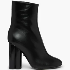 Femme Sonia Rykiel Bottines^Bottines en Cuir Clover noires - Talon 10 cm
