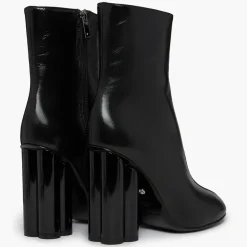 Femme Sonia Rykiel Bottines^Bottines en Cuir Clover noires - Talon 10 cm