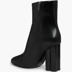 Femme Sonia Rykiel Bottines^Bottines en Cuir Clover noires - Talon 10 cm