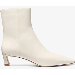 Bottines en Cuir Cosmo Kitten crèmes-Michael Kors Chaussures Discount