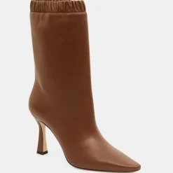 Bottines en Cuir Lina marron - Talon 9,5 cm-Wandler New