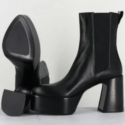 Bottines en Cuir M6571 noires - Talon : 9.5 cm-Premiata Hot