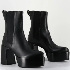 Bottines en Cuir M6571 noires - Talon : 9.5 cm-Premiata Hot
