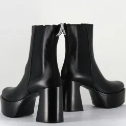 Bottines en Cuir M6571 noires - Talon : 9.5 cm-Premiata Hot