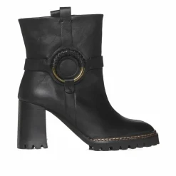 Femme See by Chloé Bottines^Bottines en cuir noires