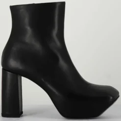 Bottines en Cuir noires-Malloni