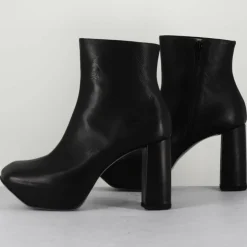 Bottines en Cuir noires-Malloni