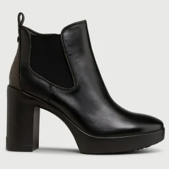 Bottines en Cuir Now noires - Talon 9 cm-Liu-Jo Sale