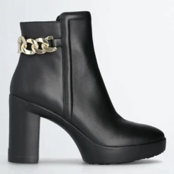 Bottines en Cuir Now noires - Talon 9 cm-Liu-Jo Outlet