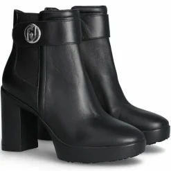 Bottines en Cuir Now noires - Talon 9 cm-Liu-Jo Clearance
