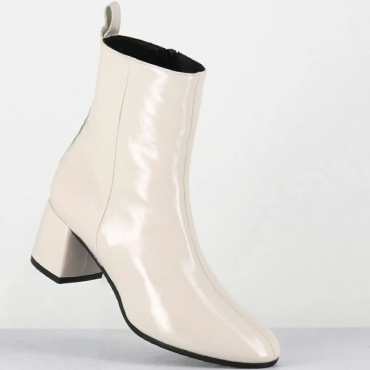 Femme Garrice Bottines^Bottines en Cuir samui lait