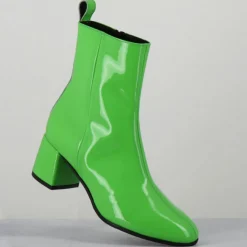 Femme Garrice Bottines^Bottines en Cuir samui vertes