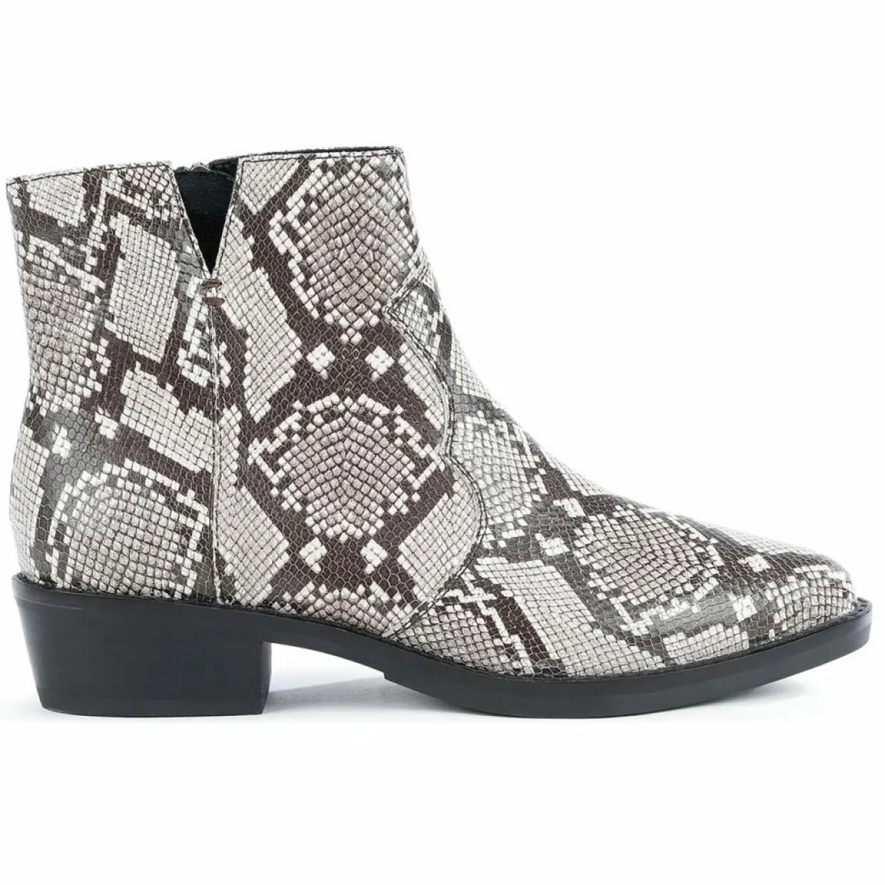 Femme Geox Bottines^Bottines en Cuir Teoclea beige/gris