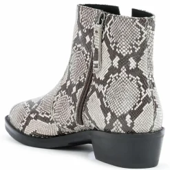 Femme Geox Bottines^Bottines en Cuir Teoclea beige/gris