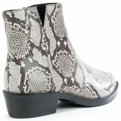 Femme Geox Bottines^Bottines en Cuir Teoclea beige/gris