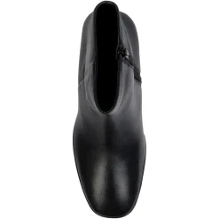 Bottines en Cuir Teulada noires - Talon 9 cm-Geox Sale