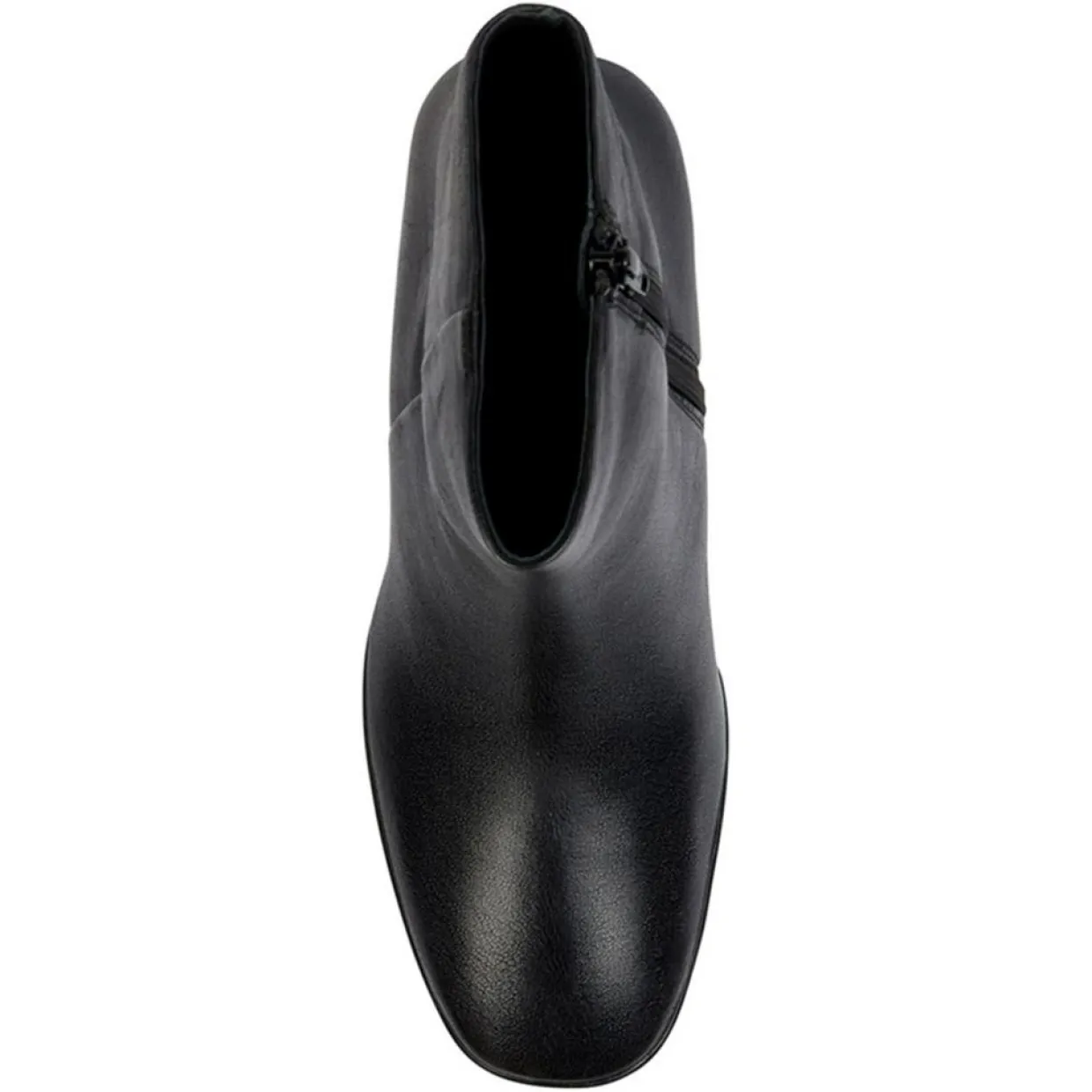 Bottines en Cuir Teulada noires - Talon 9 cm-Geox Sale