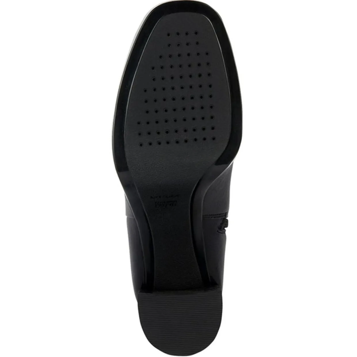 Bottines en Cuir Teulada noires - Talon 9 cm-Geox Sale
