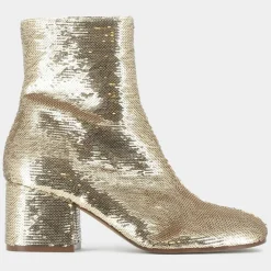 Bottines en Sequins Darlene Bis platine - Talon 6.5 cm-Jonak Hot