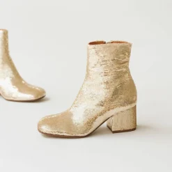 Bottines en Sequins Darlene Bis platine - Talon 6.5 cm-Jonak Hot