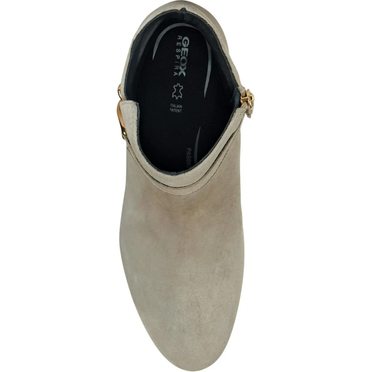 Bottines en Velours de Cuir Pheby 50 sable - Talon 5 cm-Geox Online