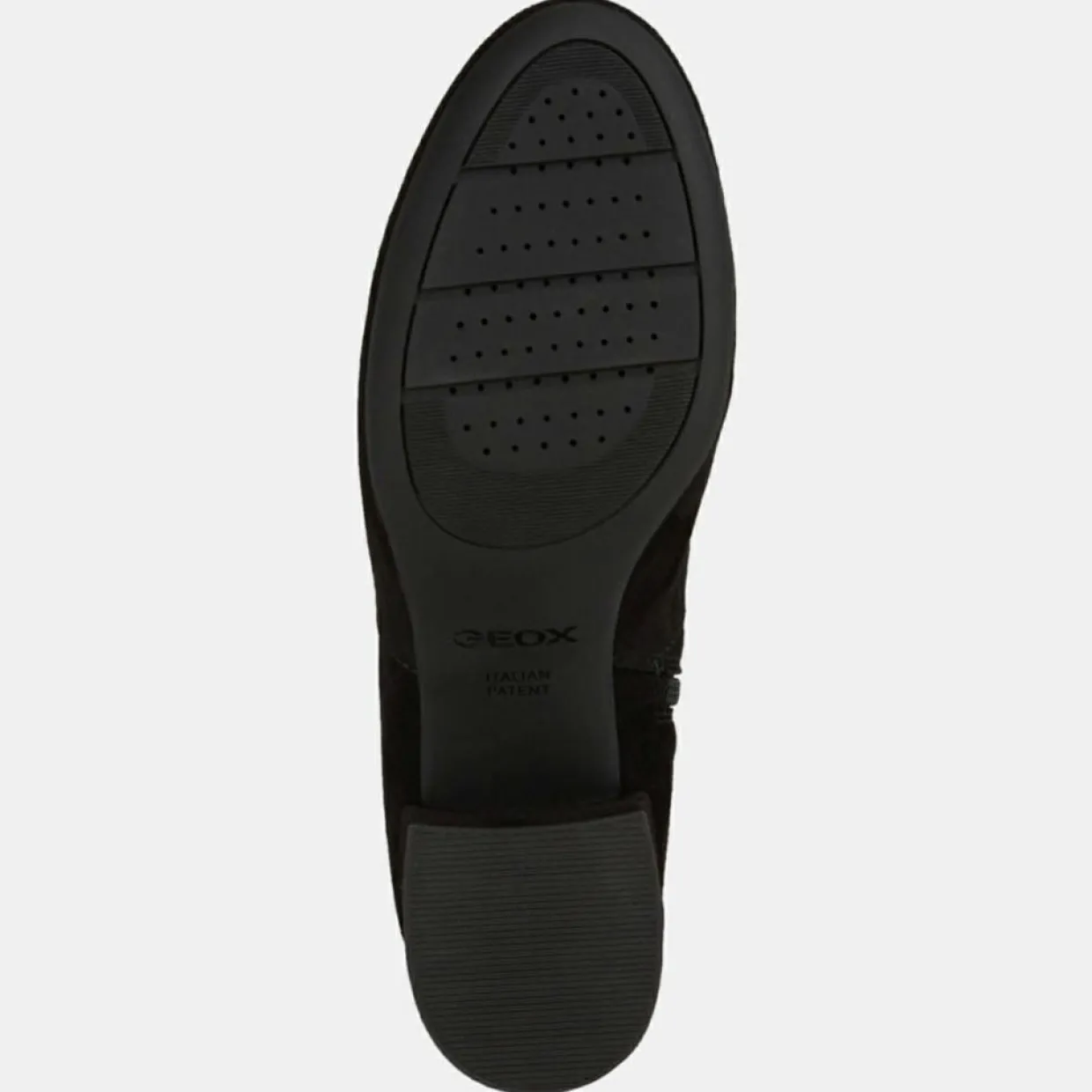Bottines en Velours de Cuir Eleana noires-Geox Online